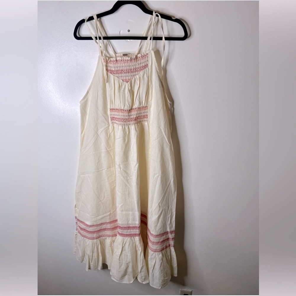 Free People Another Love Smocked Midi